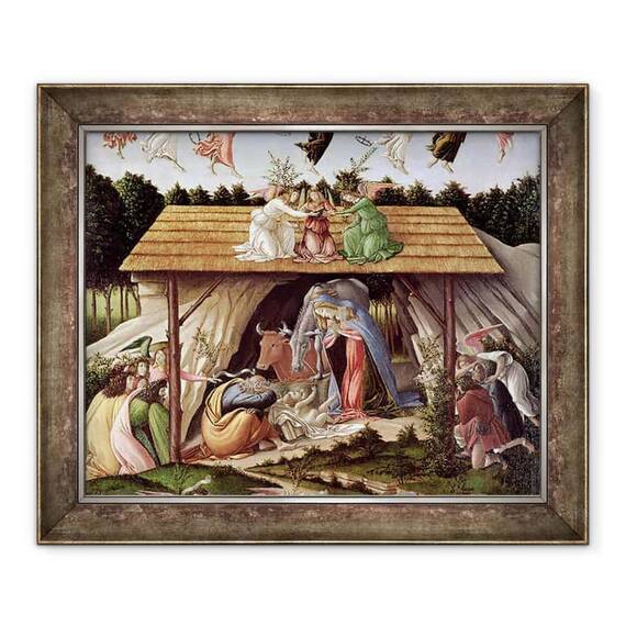 Tablou inramat - Sandro Botticelli - Nasterea mistica II - - Roveli