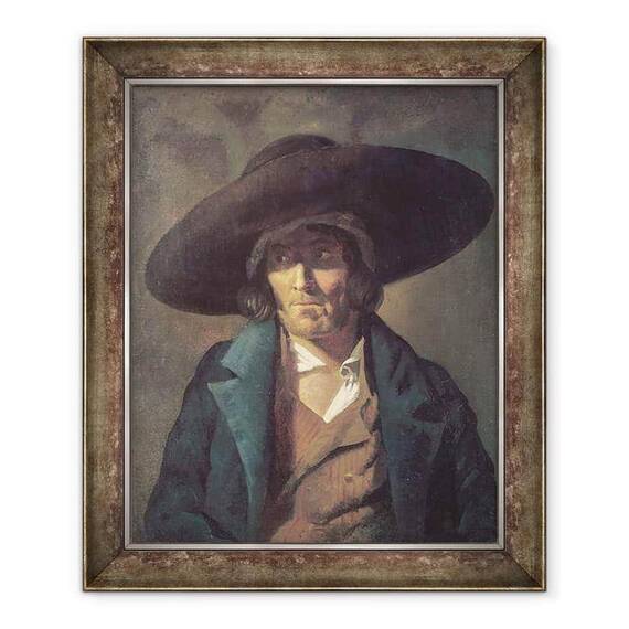 Tablou inramat - Theodore Gericault - Portret De Barbat, Vendean - - Roveli