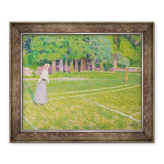 Tablou inramat - Spencer Frederick Gore - Tenis la Hertingfordbury - - Roveli