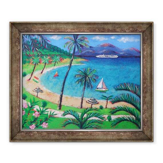 Tablou inramat - Sara Hayward - Caraibe - - Roveli