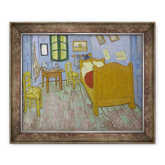 Tablou inramat - Vincent van Gogh - Dormitorul II - - Roveli