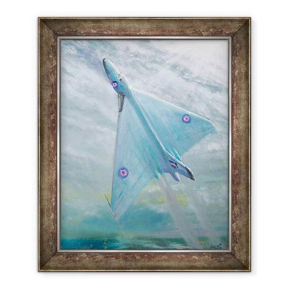 Tablou inramat - Vincent Alexander Booth - Avro Vulcan B1 zbor de noapte, 2016 - - Roveli