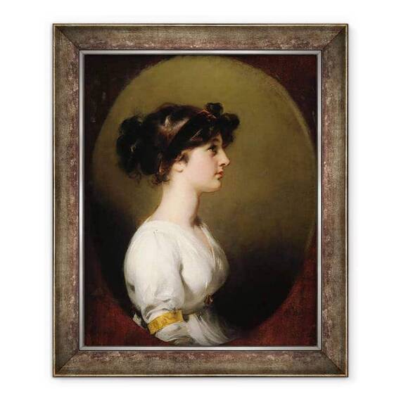 Tablou inramat - Thomas Lawrence - Hon. Caroline Upton - - Roveli