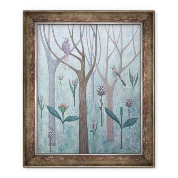 Tablou inramat - Ruth Addinall - Fantasy Garden - - Roveli