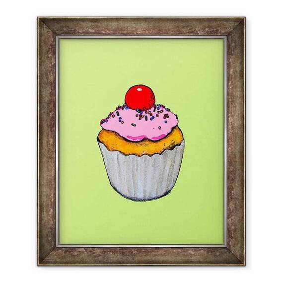 Tablou inramat - Sarah Thompson-Engels - Cupcake - - Roveli