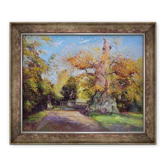 Tablou inramat - Timothy Easton - Diana in Chestnut Avenue, Parcul Shrubland - - Roveli