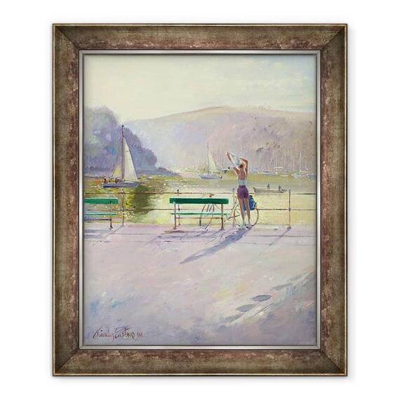 Tablou inramat - Timothy Easton - Rider de coasta - - Roveli