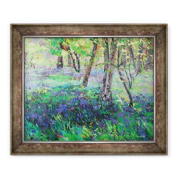 Tablou inramat - Sylvia Paul - Sunshine si Bluebells - - Roveli