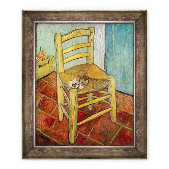 Tablou inramat - Vincent van Gogh - Scaunul lui Vincent - - Roveli