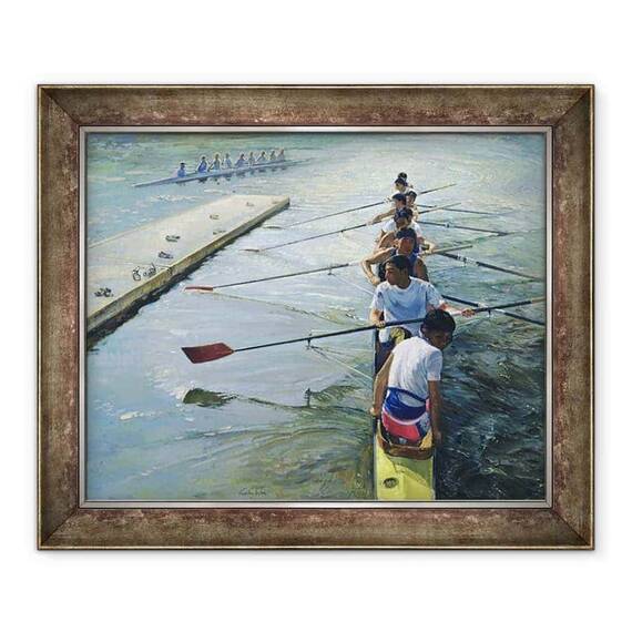 Tablou inramat - Timothy Easton - Departe de pluta - - Roveli