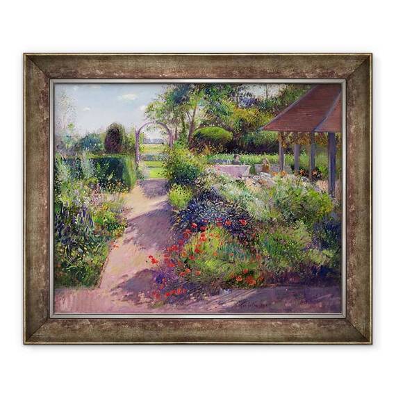 Tablou inramat - Timothy Easton - Pauza de dimineata in gradina - - Roveli