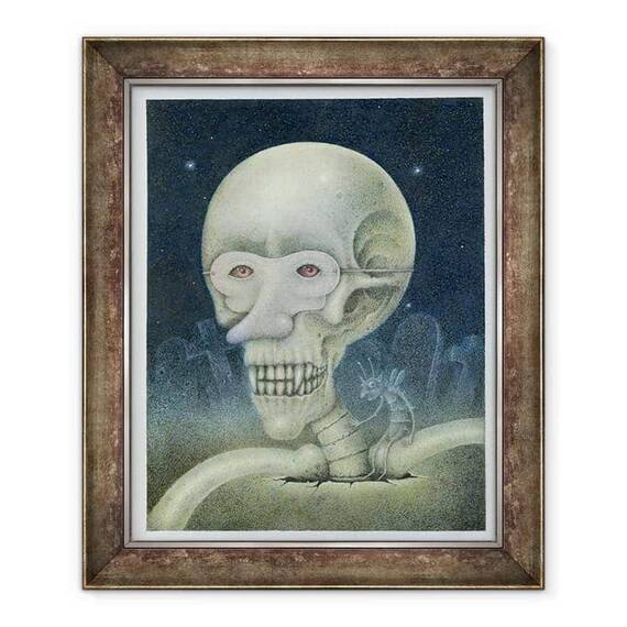Tablou inramat - Wayne Anderson - Skellybones si Grubsteak - - Roveli