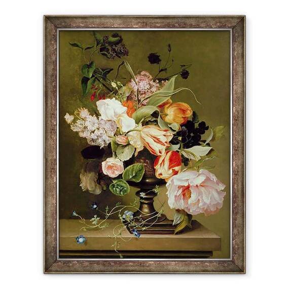 Tablou inramat - Marie Geertruida Snabille - Natura moarta cu flori - - Roveli