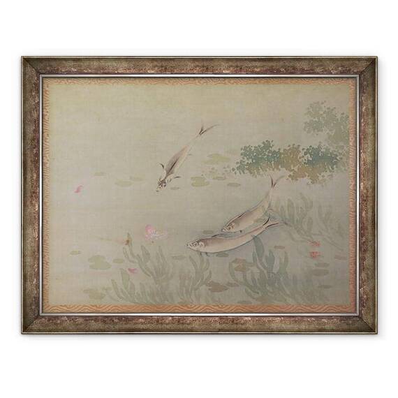 Tablou inramat - Tsubaki Chinzan - Peste - - Roveli