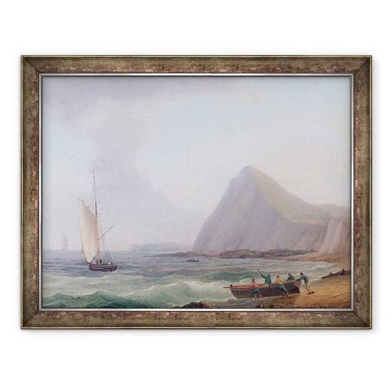 Tablou inramat - Thomas Whitcombe - Dover Stanci - - Roveli