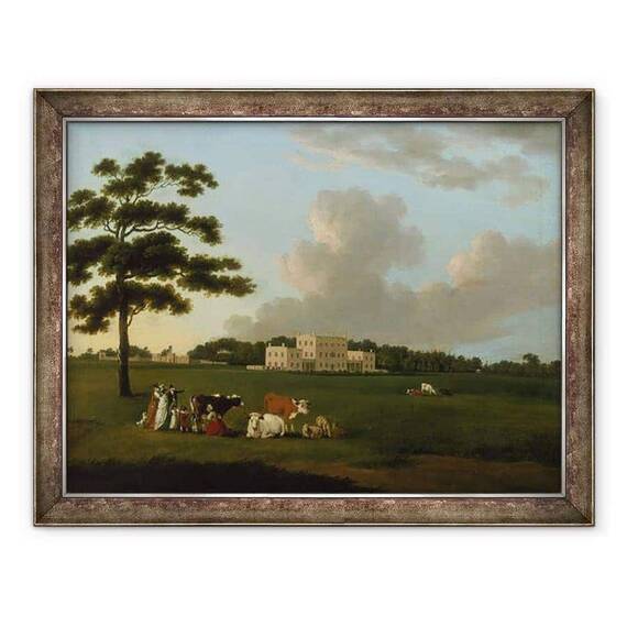 Tablou inramat - Edward Dayes - Bulwell Hall - - Roveli