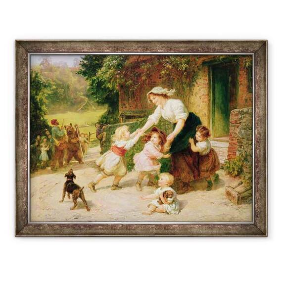 Tablou inramat - Frederick Morgan - Ursul dansator - - Roveli