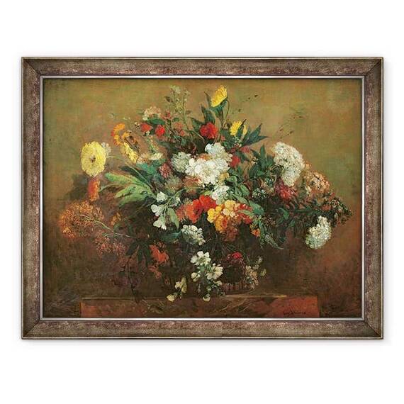 Tablou inramat - Ferdinand Victor Eugene Delacroix - Flori - - Roveli
