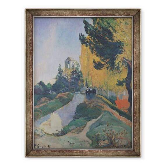 Tablou inramat - Paul Gauguin - Alyscamps, Arles - - Roveli