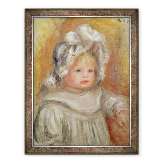 Tablou inramat - Pierre Auguste Renoir - Portretul unui copil - - Roveli