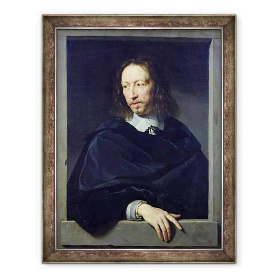 Tablou inramat - Philippe de Champaigne - Portretul unui Gentleman - - Roveli