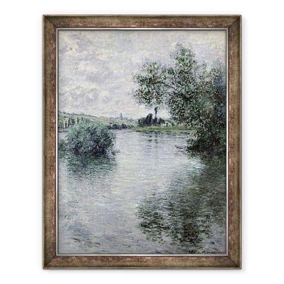 Tablou inramat - Claude Monet - Sena de la Vetheuil - - Roveli
