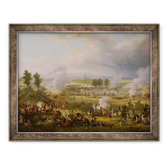 Tablou inramat - Louis Lejeune - Batalia de la Marengo, 14 iunie 1800 - - Roveli