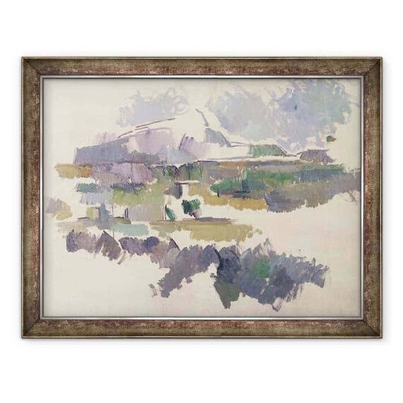 Tablou inramat - Paul Cezanne - Muntele Sainte-Victoire I - - Roveli