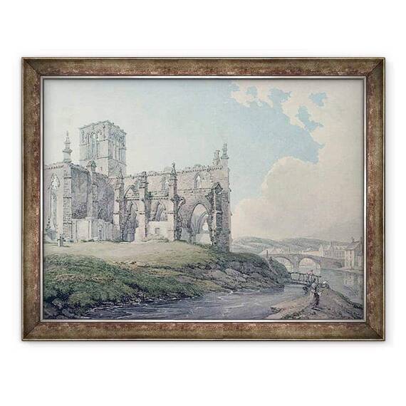 Tablou inramat - Thomas Hearne - Biserica stareta, Haddington - - Roveli