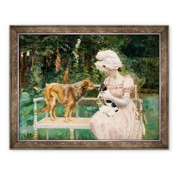 Tablou inramat - Charles Henry Tenre - Introduceri - - Roveli