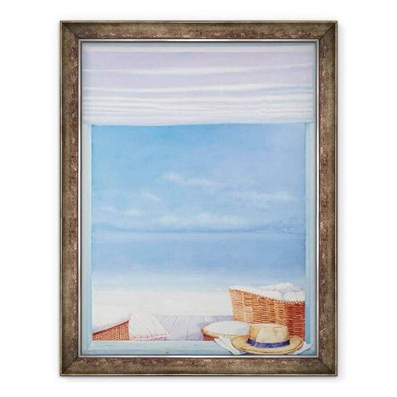 Tablou inramat - Lincoln Seligman - Palarie de plaja - - Roveli
