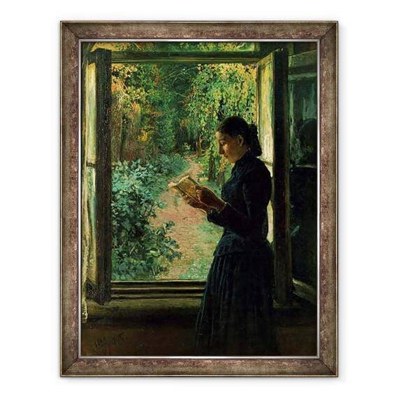 Tablou inramat - Ge - Portret De Natalia Petrunkevitsin - - Roveli