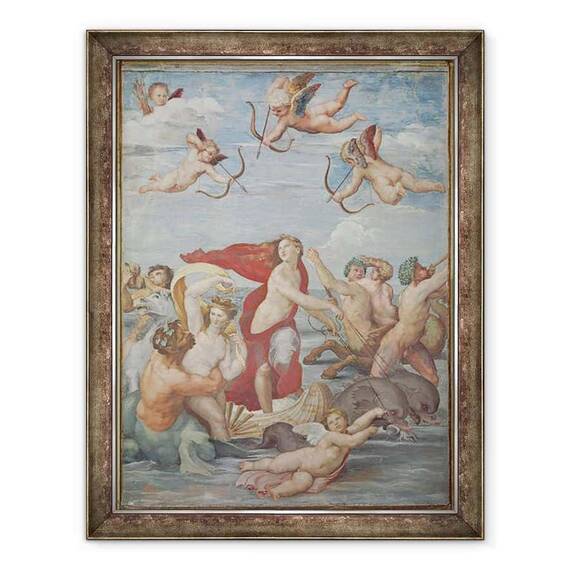 Tablou inramat - Raphael - Triumful Galatei I - - Roveli