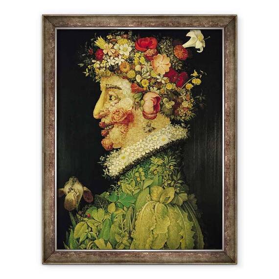 Tablou inramat - Giuseppe Arcimboldo - Primavara I - - Roveli