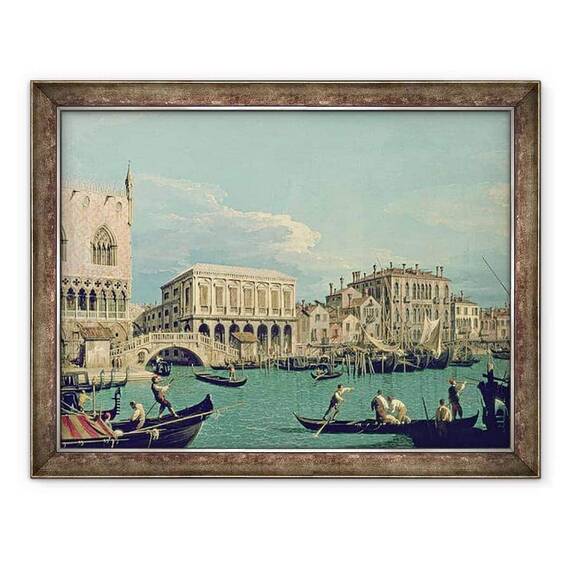 Tablou inramat - Canaletto - Podul Suspinelor - - Roveli