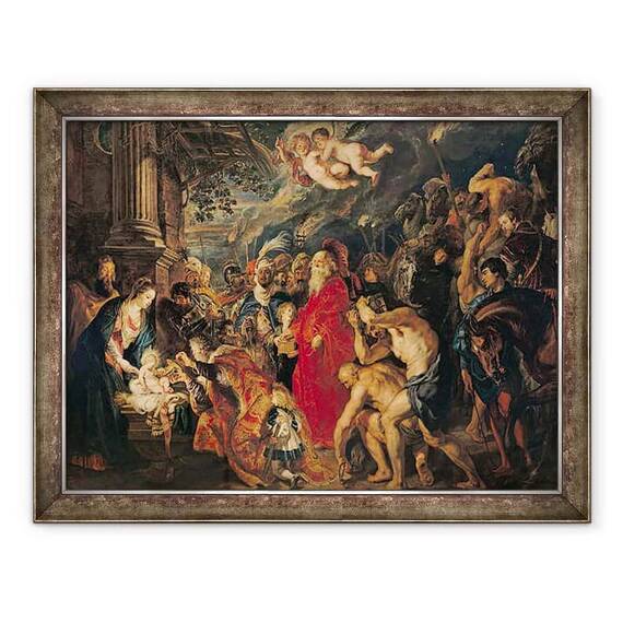 Tablou inramat - Peter Paul Rubens - Adorarea magilor II - - Roveli