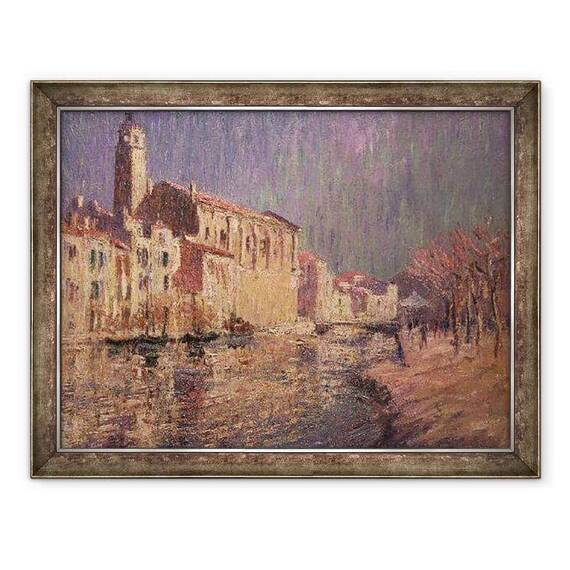 Tablou inramat - Gustave Loiseau - Les Martigues - - Roveli