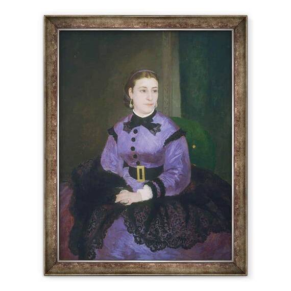 Tablou inramat - Pierre Auguste Renoir - Portret De Mademoiselle Sicot - - Roveli