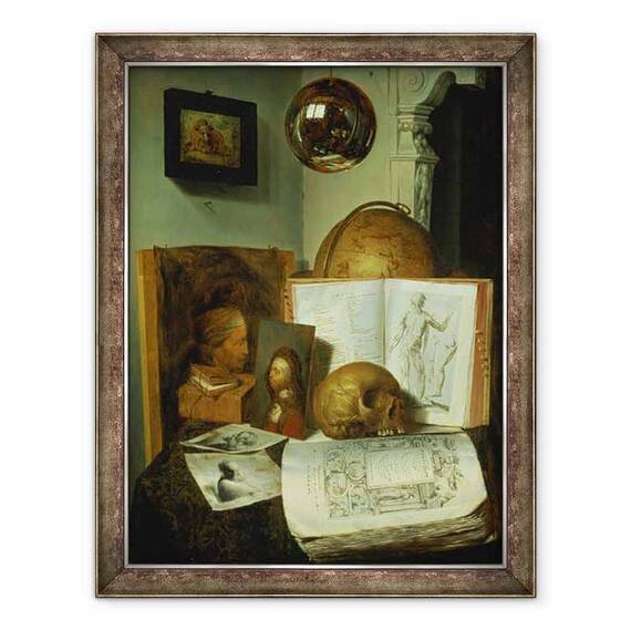 Tablou inramat - Isaac Luttichuys - Vanitas - - Roveli