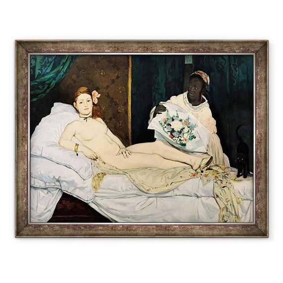 Tablou inramat - Edouard Manet - Olympia II - - Roveli