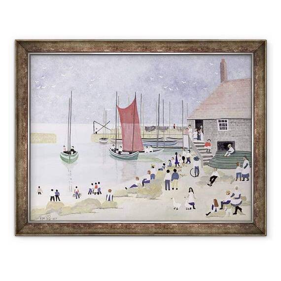 Tablou inramat - Judy Joel - Old Mousehole - - Roveli