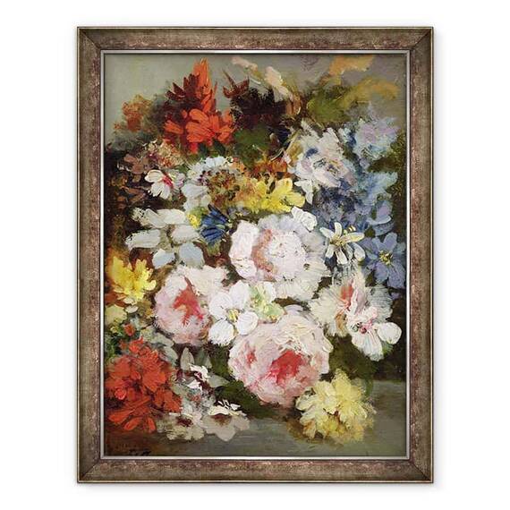 Tablou inramat - Narcisse Virgile Diaz de la Pena - Flori diverse - - Roveli