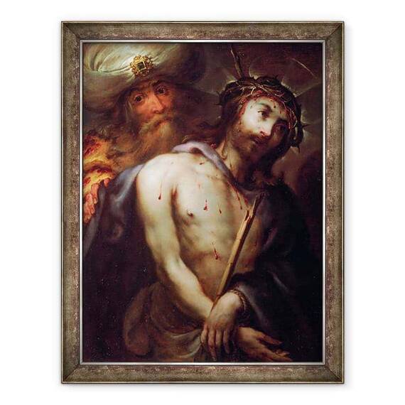 Tablou inramat - Jan Cossiers - Ecce Homo - - Roveli