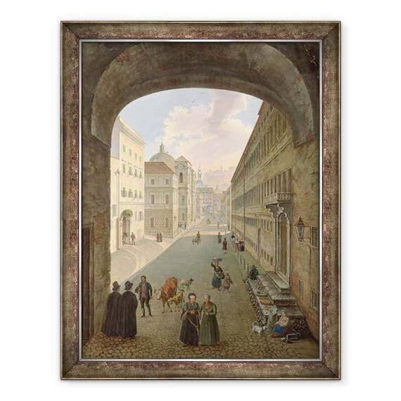 Tablou inramat - Hubert Sattler - Palais Lodron, Salzburg - - Roveli