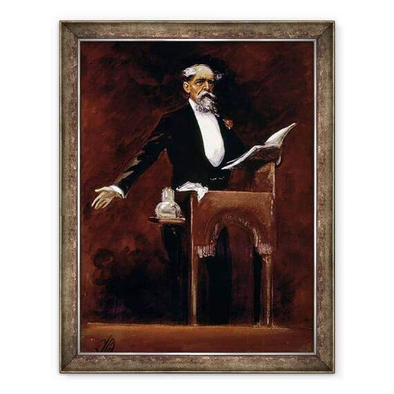 Tablou inramat - James Bacon - Charles Dickens - - Roveli