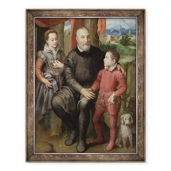 Tablou inramat - Sofonisba Anguissola - Portretul familiei artistului - - Roveli
