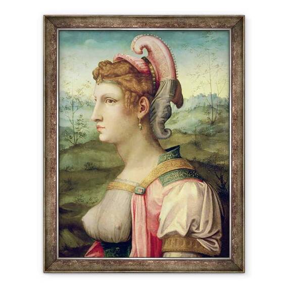 Tablou inramat - Francesco Ubertini Verdi Bachiacca - Sibyl - - Roveli