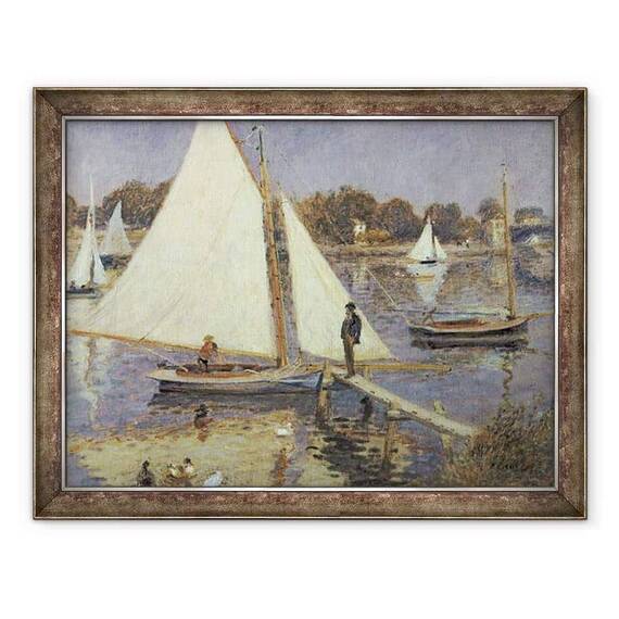 Tablou inramat - Pierre Auguste Renoir - Sena la Argenteuil II - - Roveli