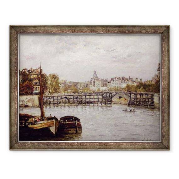 Tablou inramat - Stanislas Victor Edouard Lepine - Pont de lEstaade - - Roveli