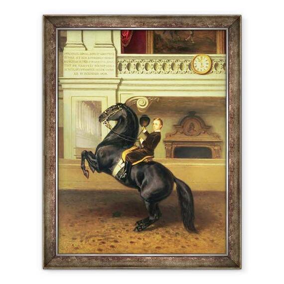 Tablou inramat - Scoala austriaca - Printul mostenitor Rudolph al Austriei - - Roveli